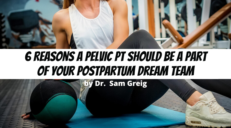 6 Reasons a Pelvic PT Should Be a Part of your Postpartum Dream Team