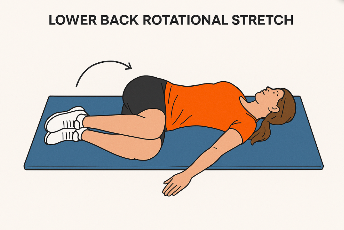 lower back stretches