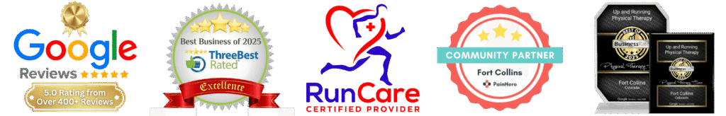 Company Reputation Badges - Up and Running Physical Therapy